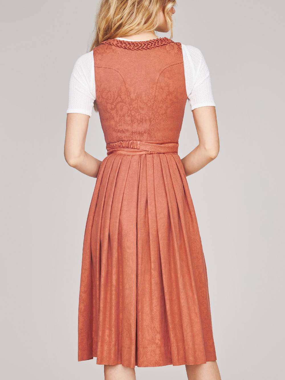 Limberry Rostbraunes Stretch-Dirndl - VRENI ROSTBRAUN