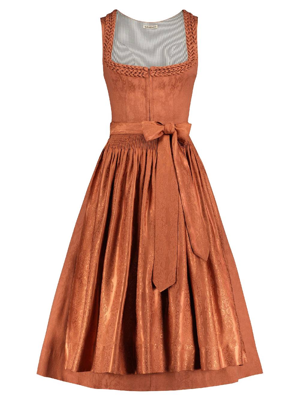 Limberry Rostbraunes Stretch-Dirndl - VRENI ROSTBRAUN