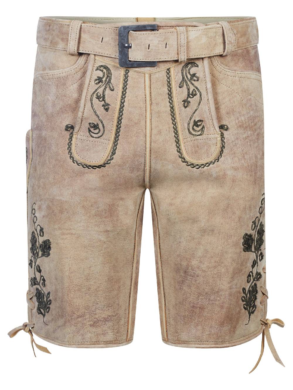 Limberry Schlamm-farbene Ziegenlederhose - LX9666 SCHLAMM