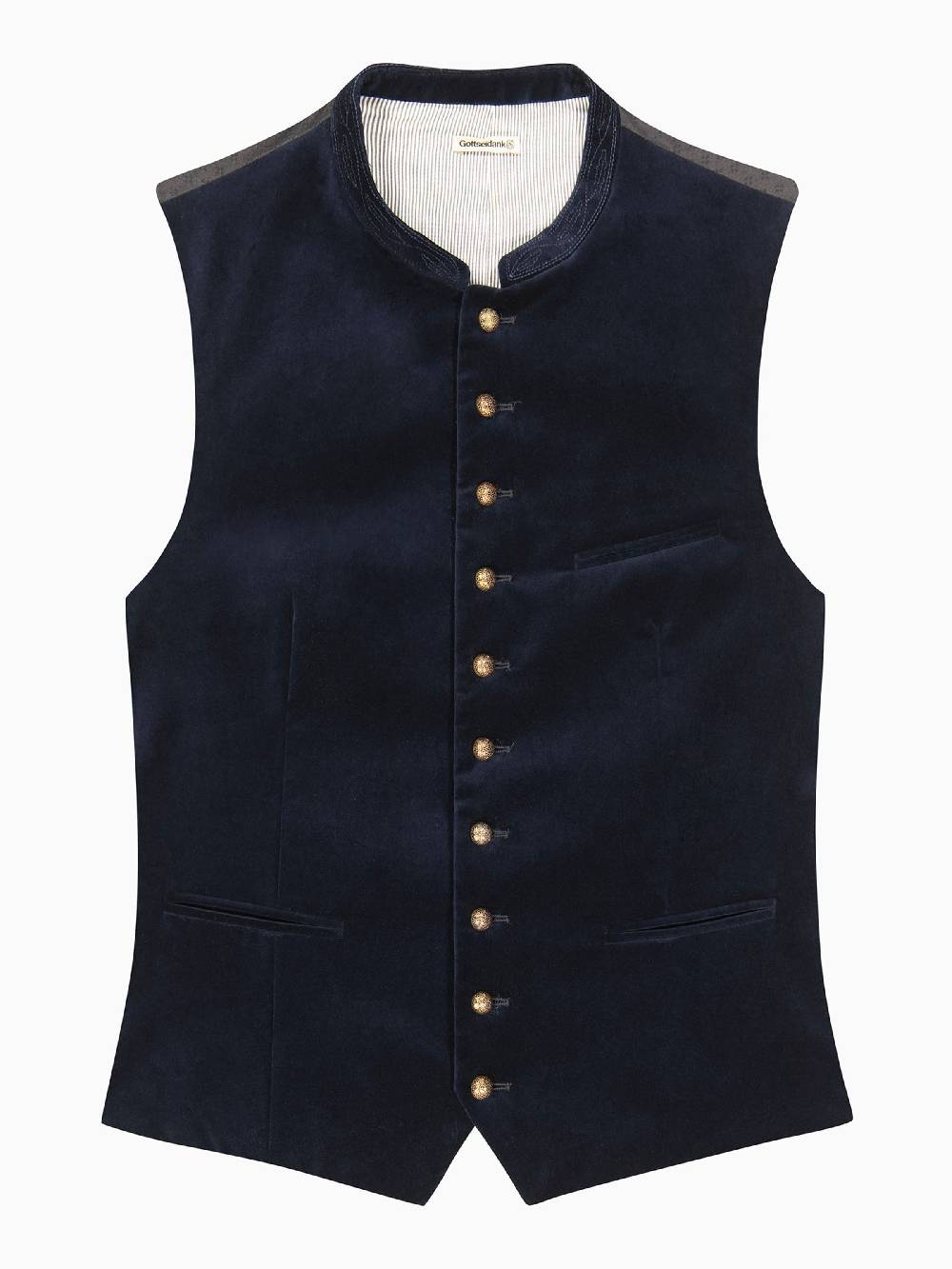 Limberry Schwarzblaue Trachtenweste - KONSTANTIN SCHWARZBLAU