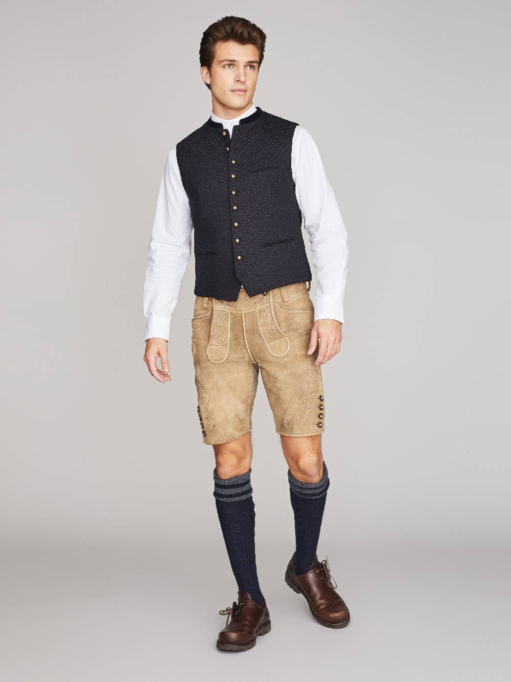 Limberry Schwarzblaue Trachtenweste - KONSTANTIN SCHWARZBLAU