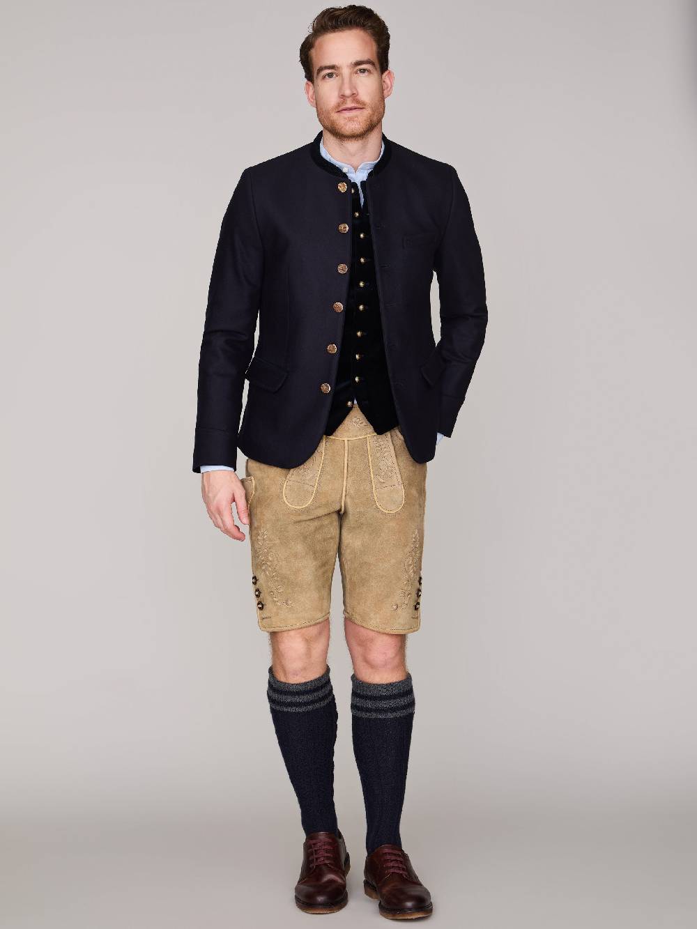 Limberry Schwarzblauer Trachtenjanker - HELMUT SCHWARZBLAU