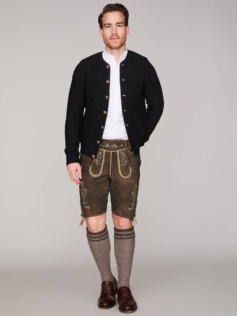 Limberry Schwarze Strickjacke - ALOISIUS KAVIARSCHWARZ