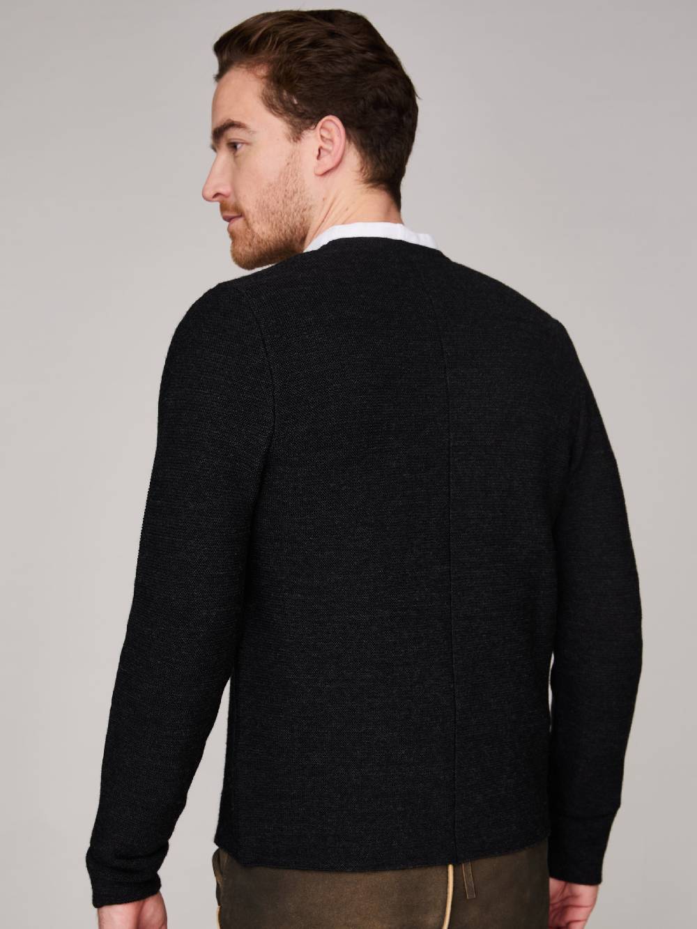 Limberry Schwarze Strickjacke - ALOISIUS KAVIARSCHWARZ