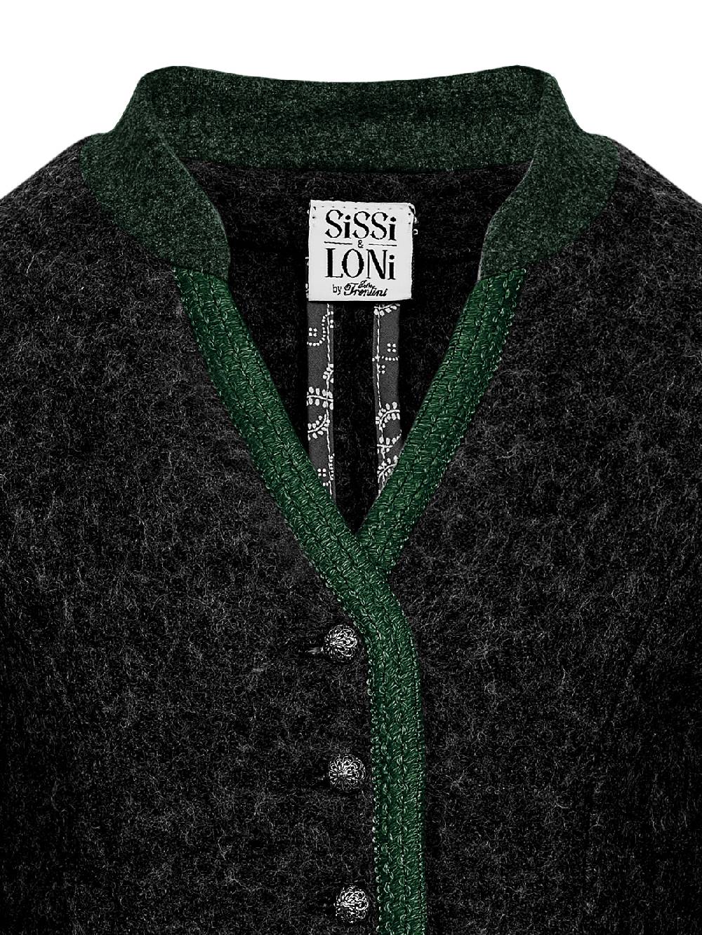 Limberry Schwarzer Walkjanker Für Kinder - GERDI SCHWARZ