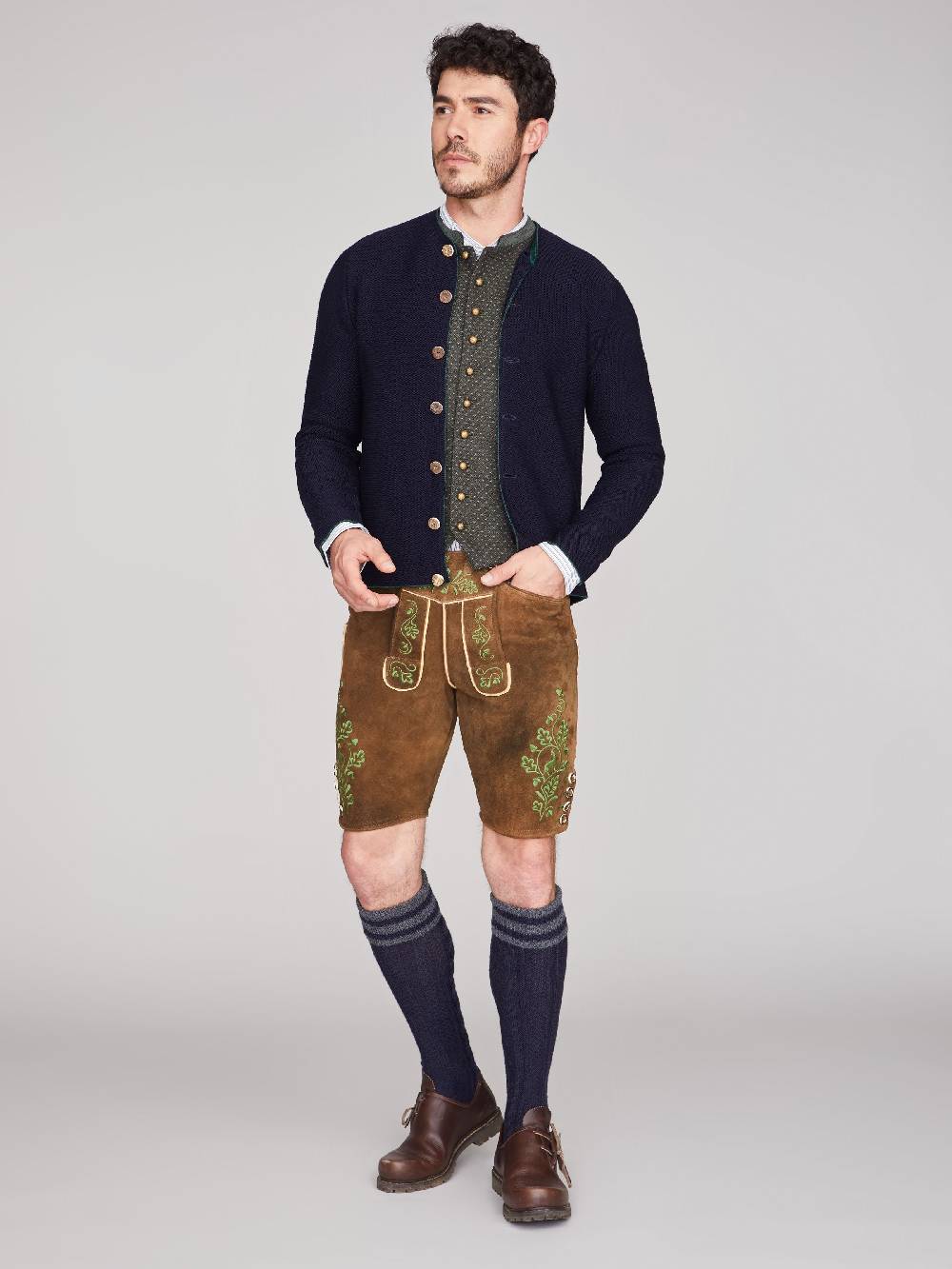 Limberry Tintenblaue Strickjacke - ALOISIUS TINTENBLAU