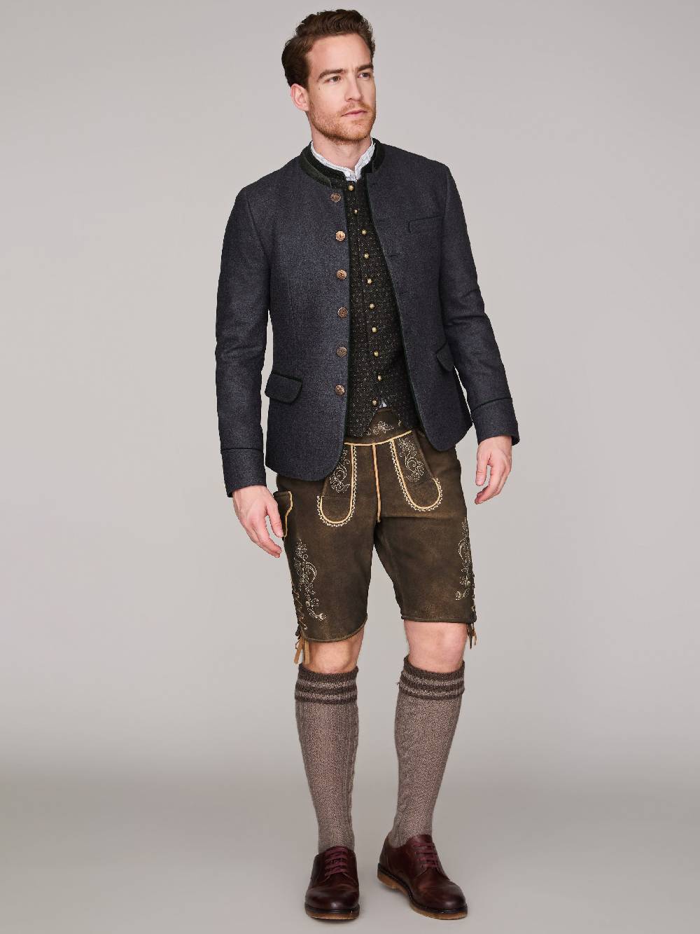 Limberry Trachtenjanker In Anthrazit - HELMUT ANTHRAZIT