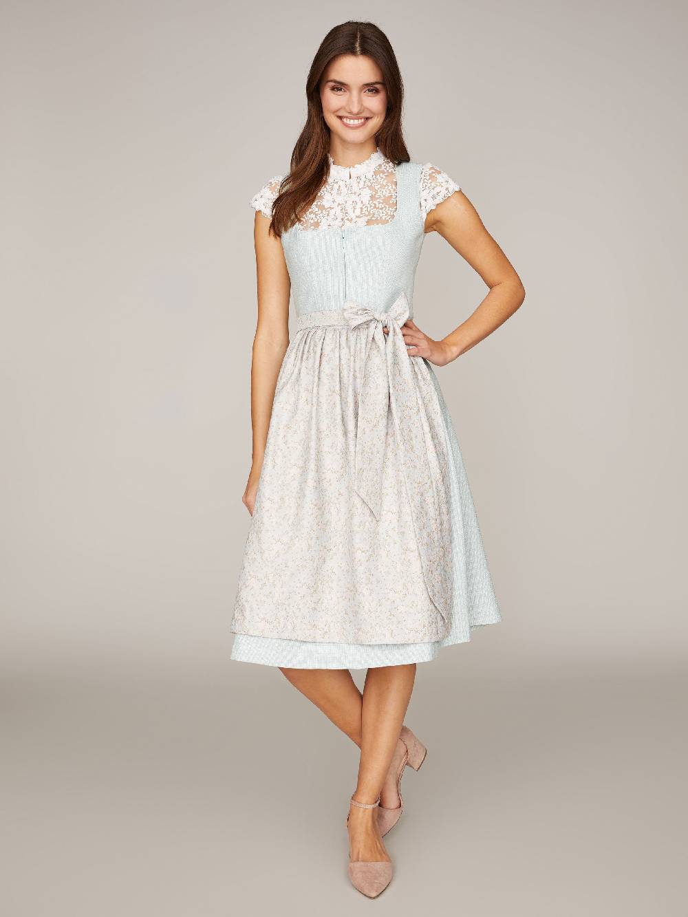 Limberry Weiße Dirndlbluse Esther Mit Flügelarm - ESTHER