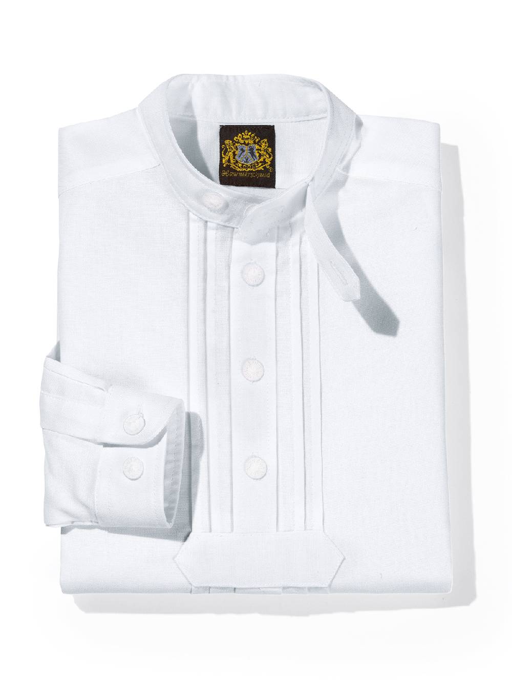 Limberry Weißes Kinder Trachtenhemd Im Pfoad-Stil - PFOAD WEISS