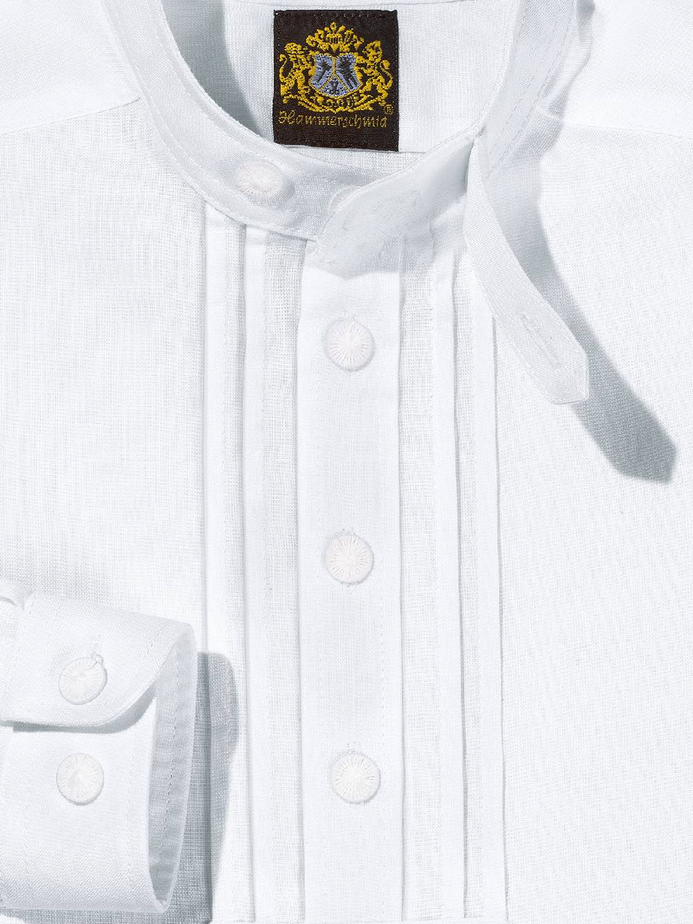 Limberry Weißes Kinder Trachtenhemd Im Pfoad-Stil - PFOAD WEISS