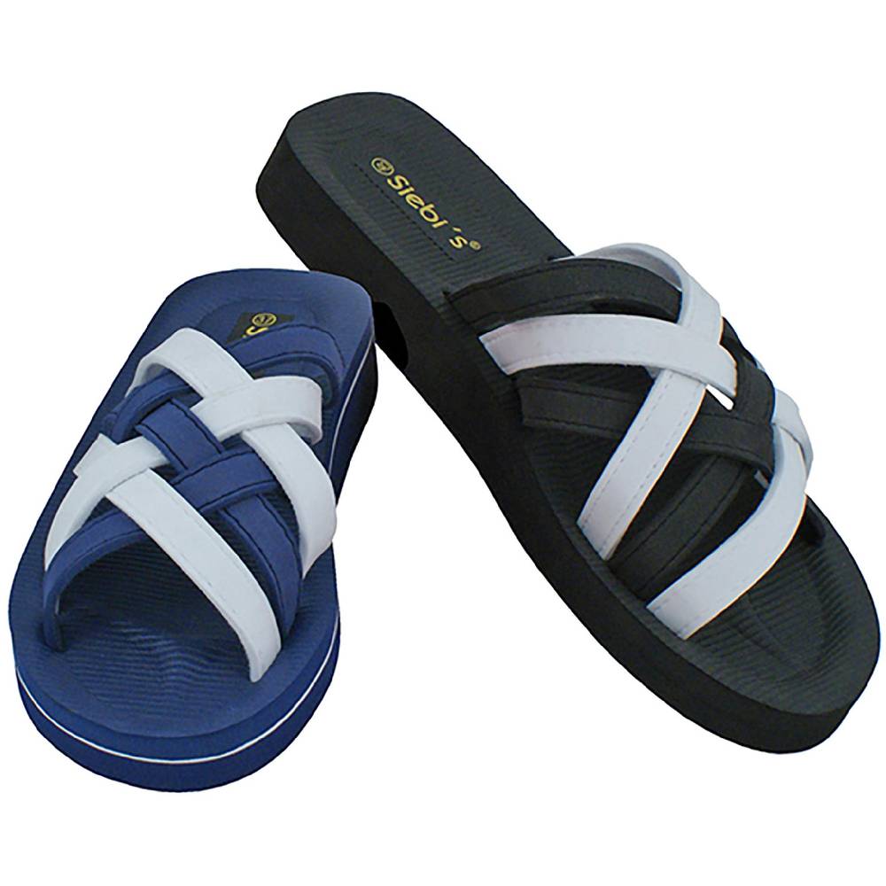 Beachandstreet Badeschuhe Damen • Beach Bi-color • Super Leicht Mit Fussbett • Fällt Klein Aus