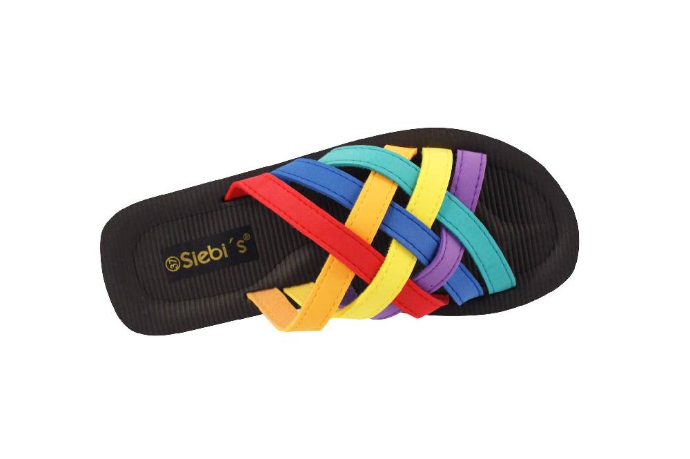 Beachandstreet Badeschuhe Damen • Beach Multi • Leichte Badepantolette • Fällt Klein Aus • Größe 37