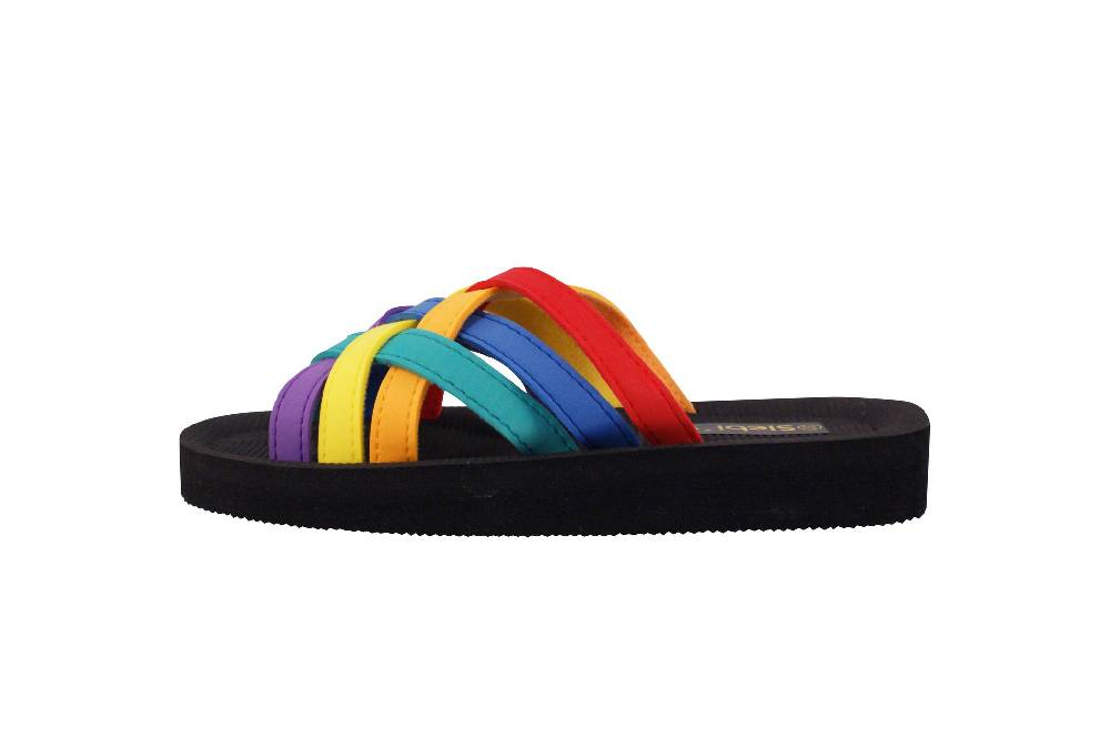 Beachandstreet Badeschuhe Damen • Beach Multi • Leichte Badepantolette • Fällt Klein Aus • Größe 37