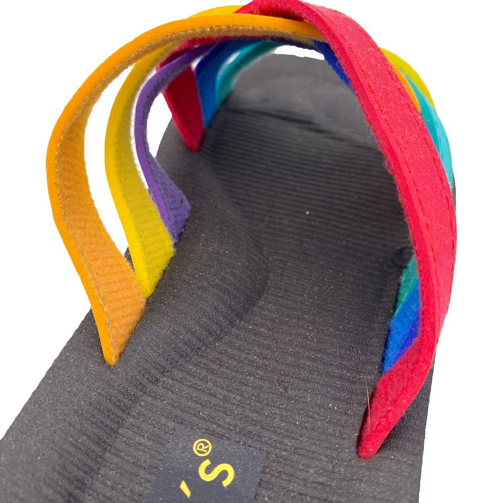 Beachandstreet Badeschuhe Damen • Beach Multi • Leichte Badepantolette • Fällt Klein Aus • Größe 37