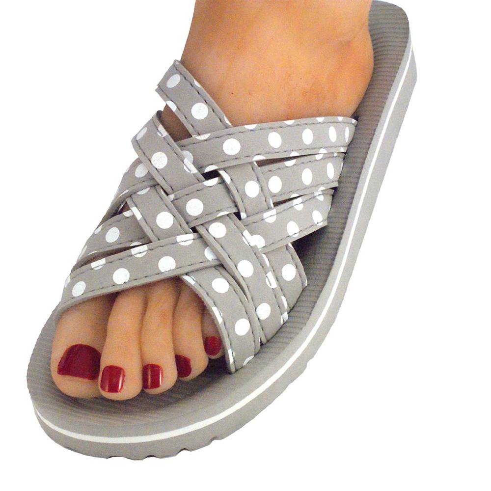 Beachandstreet Badeschuhe Damen • Beach Tupfen • Sehr Leicht Und Komfortabel • Fällt Klein Aus