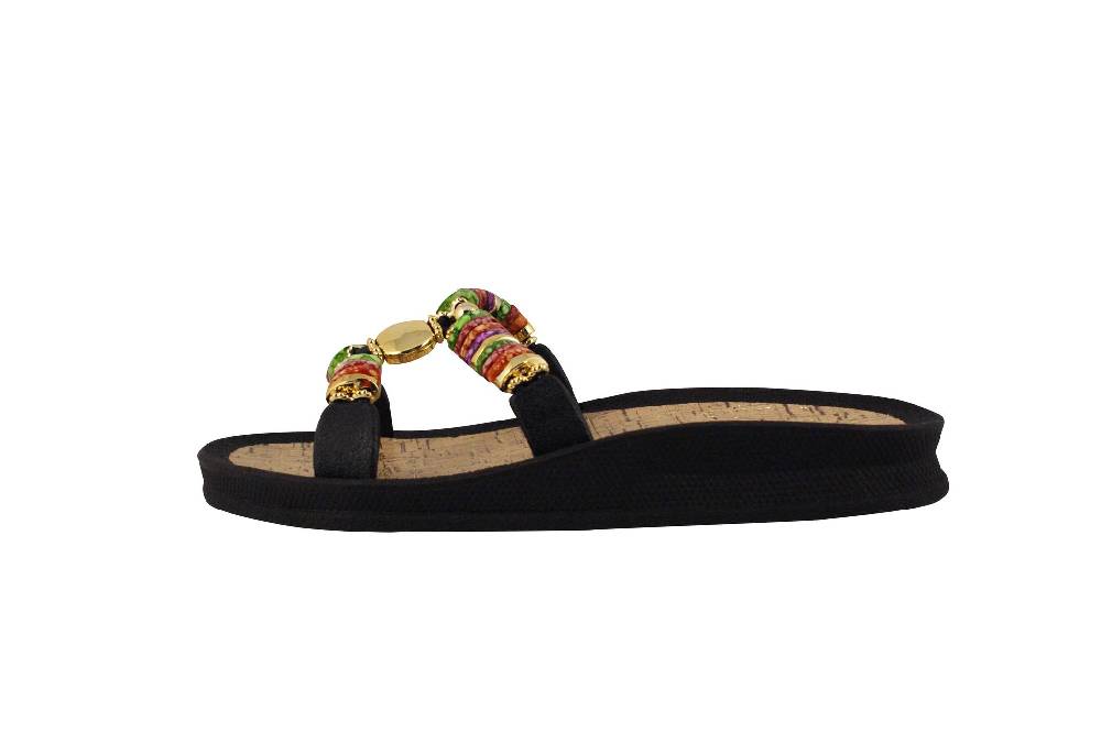 Beachandstreet Badeschuhe Damen • Rhodos • Badepantolette Für Frauen Mit H-Oberteil