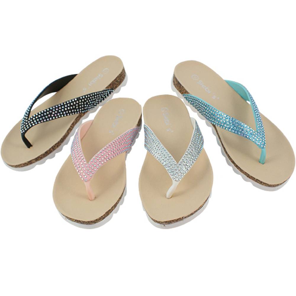 Beachandstreet Badeschuhe Damen • Tropea • Zehentrenner Im Eleganten Look