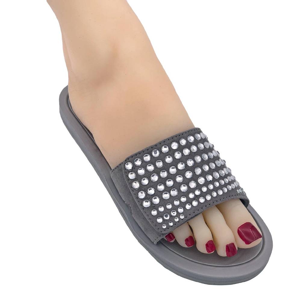 Beachandstreet Badeschuhe Rügen Für Pool Wellness Spa Mit Strass Und Klettverschluss