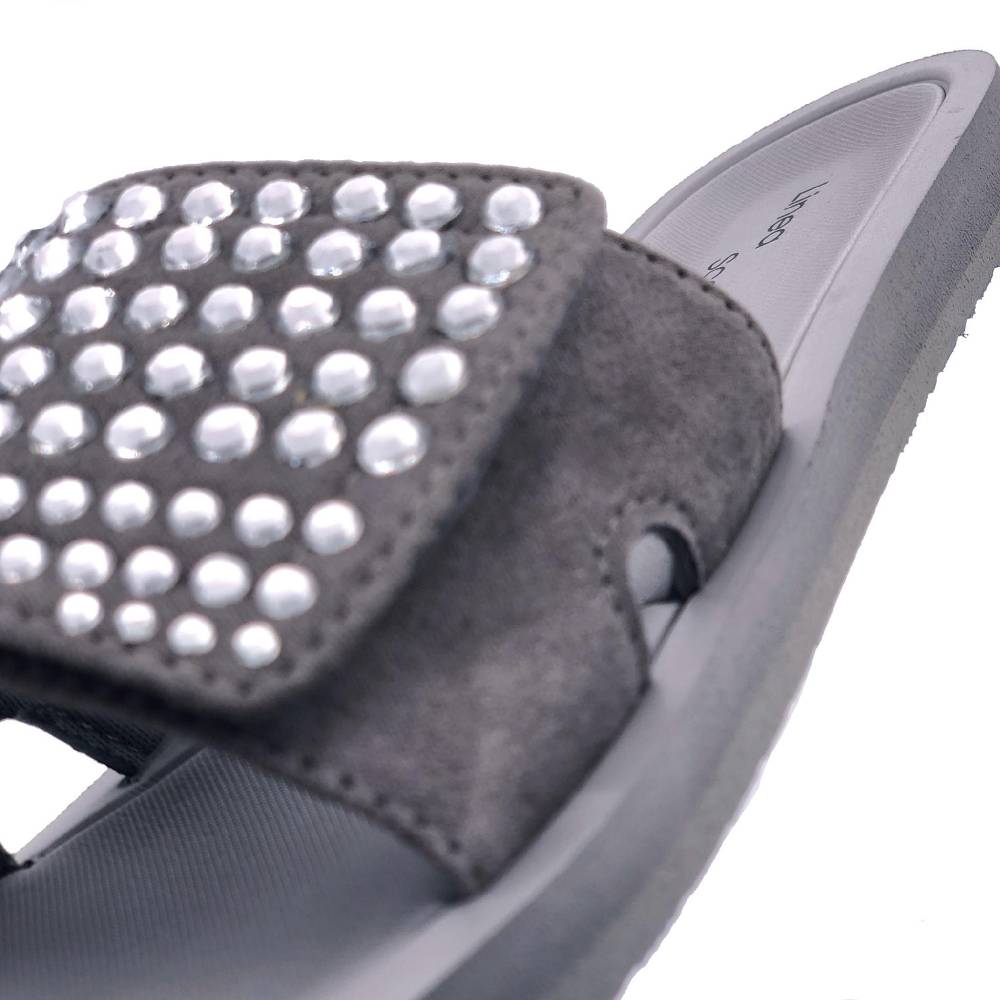 Beachandstreet Badeschuhe Rügen Für Pool Wellness Spa Mit Strass Und Klettverschluss