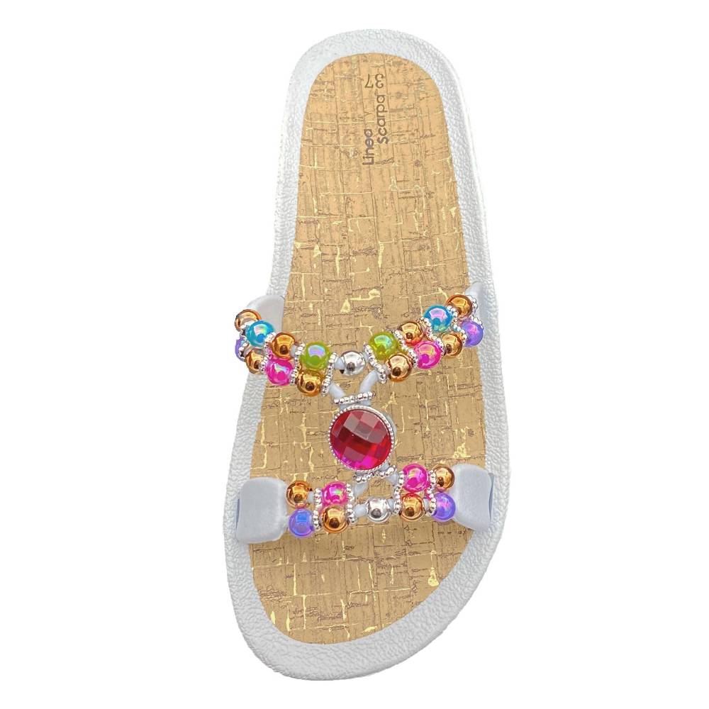 Beachandstreet Linea Scarpa Badeschuhe Damen • Syros • Halluxfreundliche Badepantolette Mit Rutschhemmender Sohle