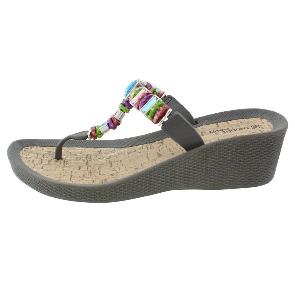 Beachandstreet Poolschuhe Malibu Zehengreifer Mit Keilabsatz