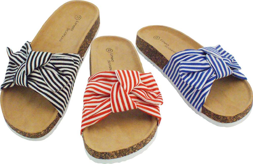 Beachandstreet Sylt - Wellness Pantolette Damen mit Fussbett von Linea Scarpa