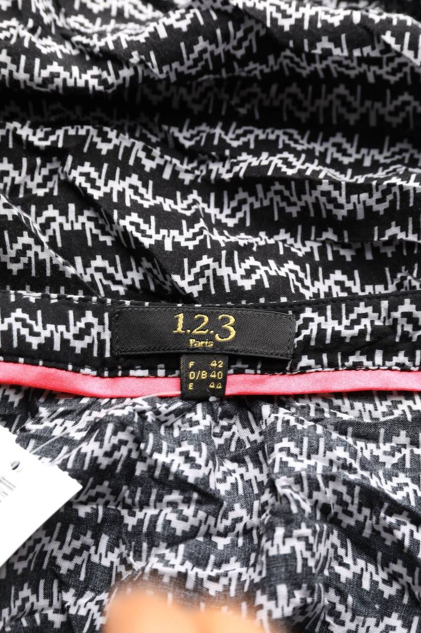 Carou 1.2.3. UN DEUX TROIS Paris Blusentop Mit Print