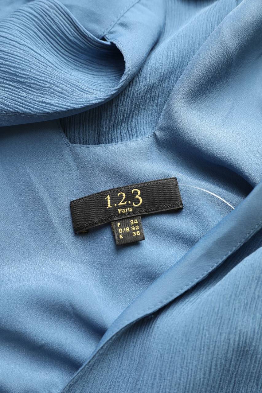 Carou 1.2.3. UN DEUX TROIS Paris Cocktailkleid Mit Keyhole