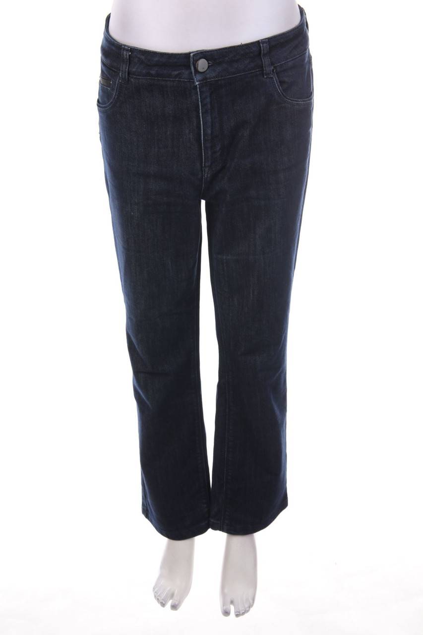 Carou 1.2.3. UN DEUX TROIS Paris Denim-Dark Denim Bootcut-Jeans