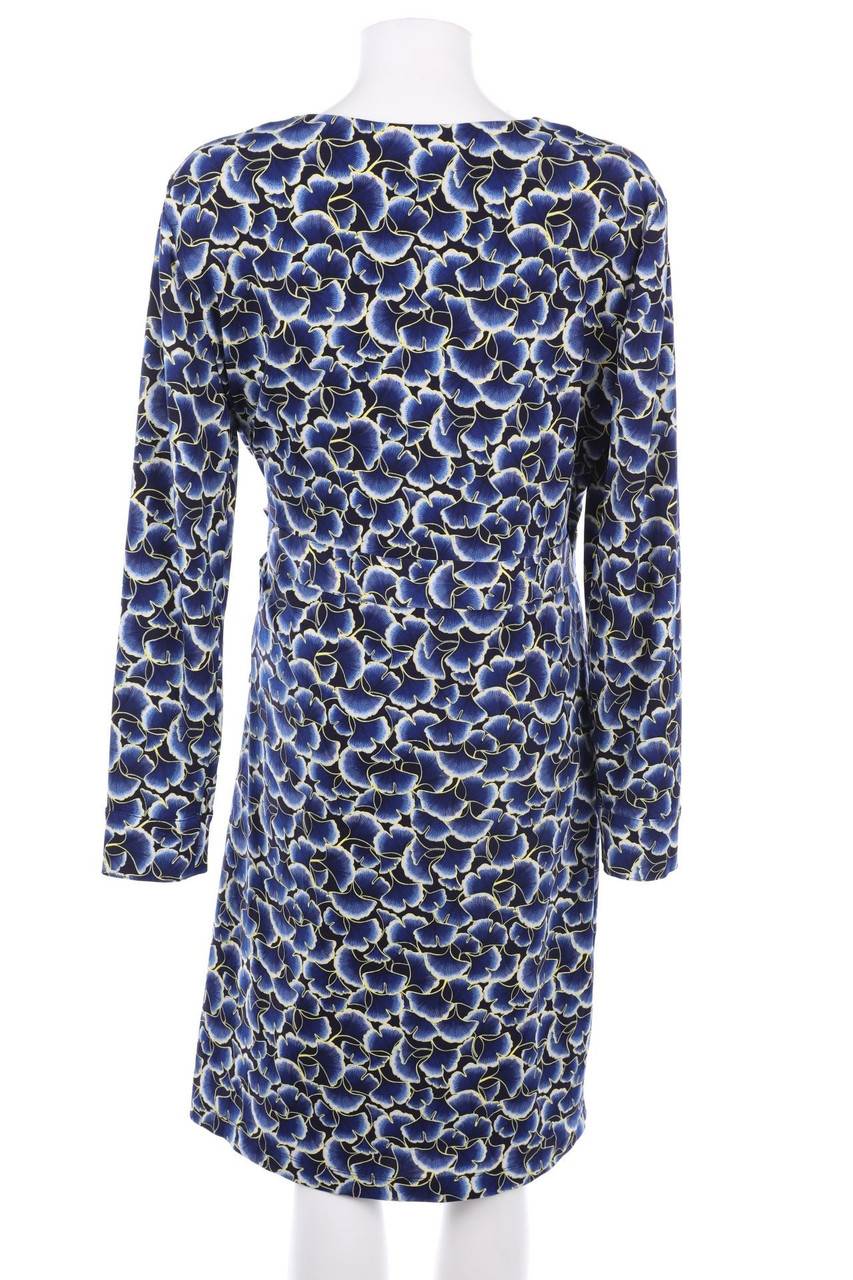 Carou 1.2.3. UN DEUX TROIS Paris Kleid In Wickel-Optik Mit Print