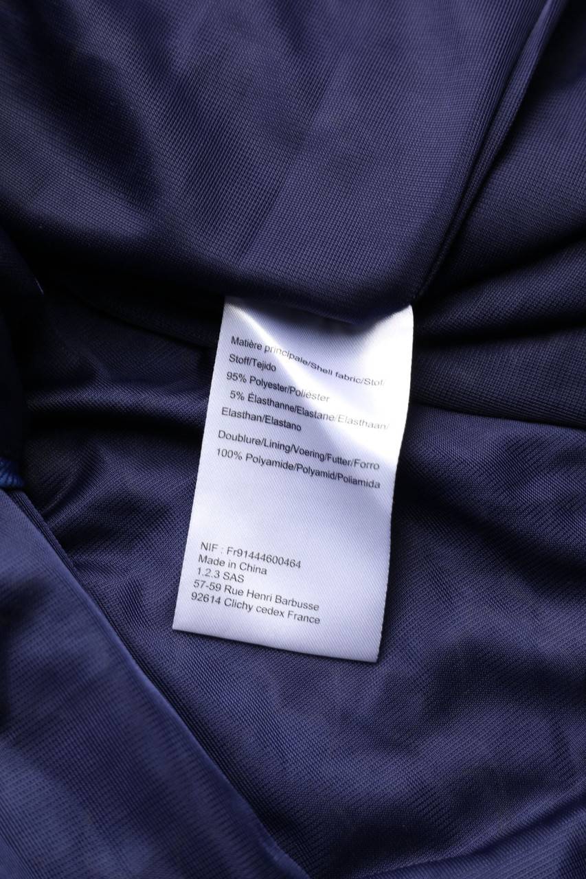 Carou 1.2.3. UN DEUX TROIS Paris Kleid In Wickel-Optik Mit Print