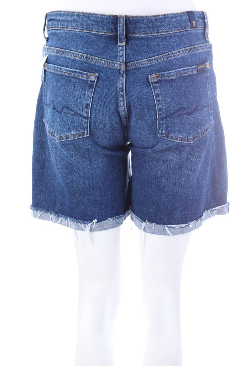 Carou 7 For All Mankind Jeans-Shorts Mit Logo-Badge