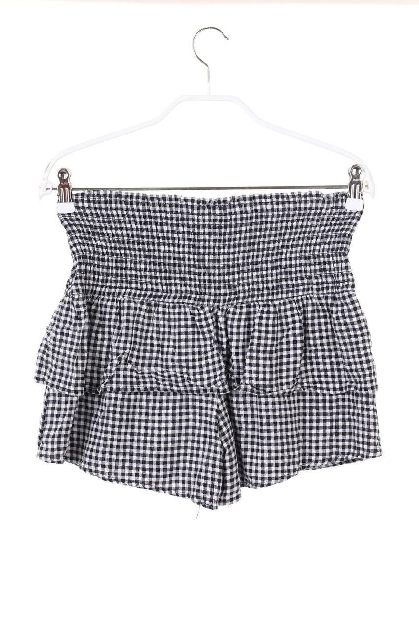 Carou Abercrombie Kids Volants-Shorts Mit Karo-Muster