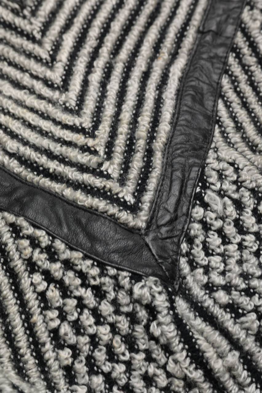 Carou Ackermann Troyer-Pullover Mit Kunstleder-Details