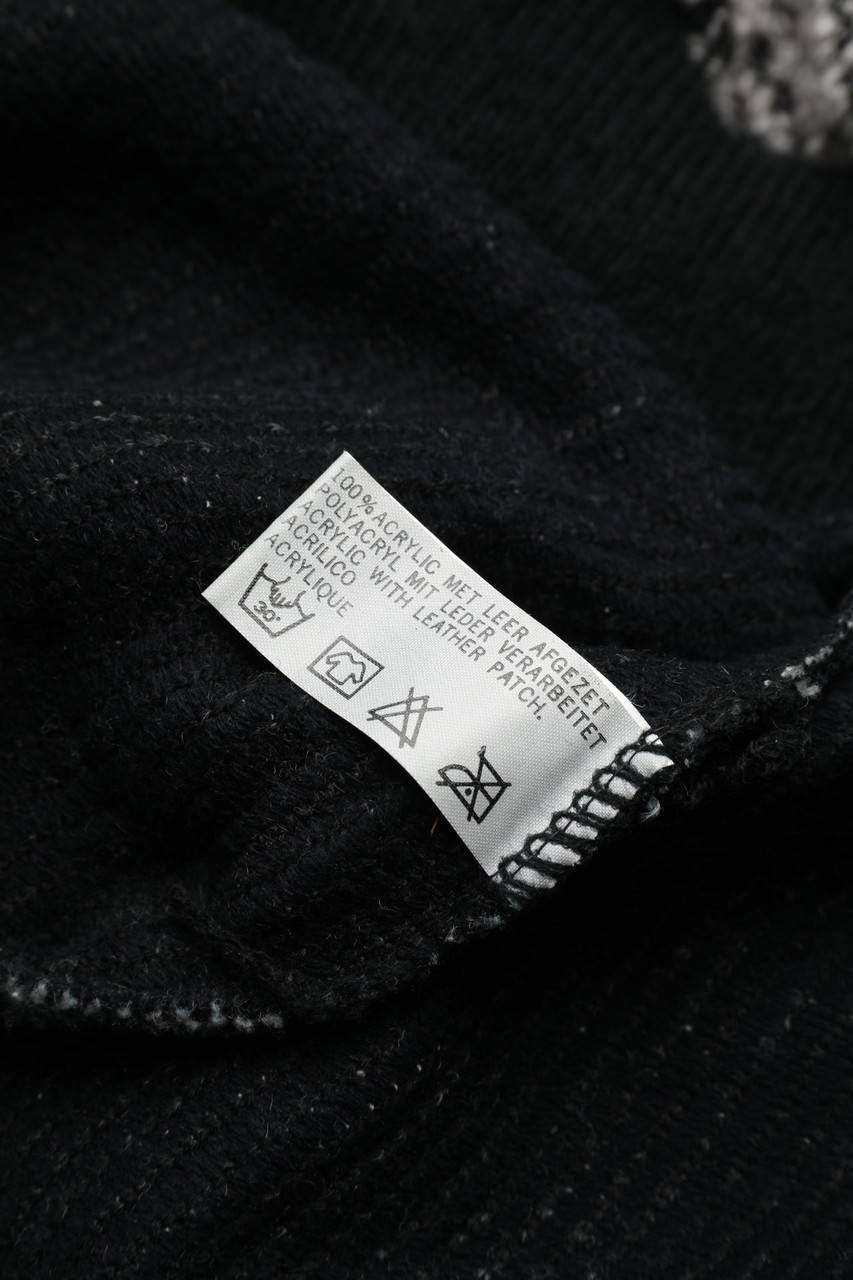 Carou Ackermann Troyer-Pullover Mit Kunstleder-Details