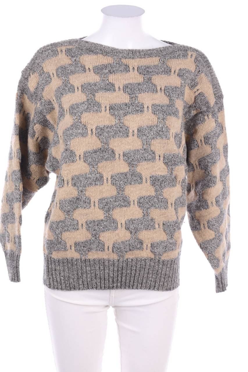 Carou adidas Strick-Pullover aus Woll-Mix mit Alpaka