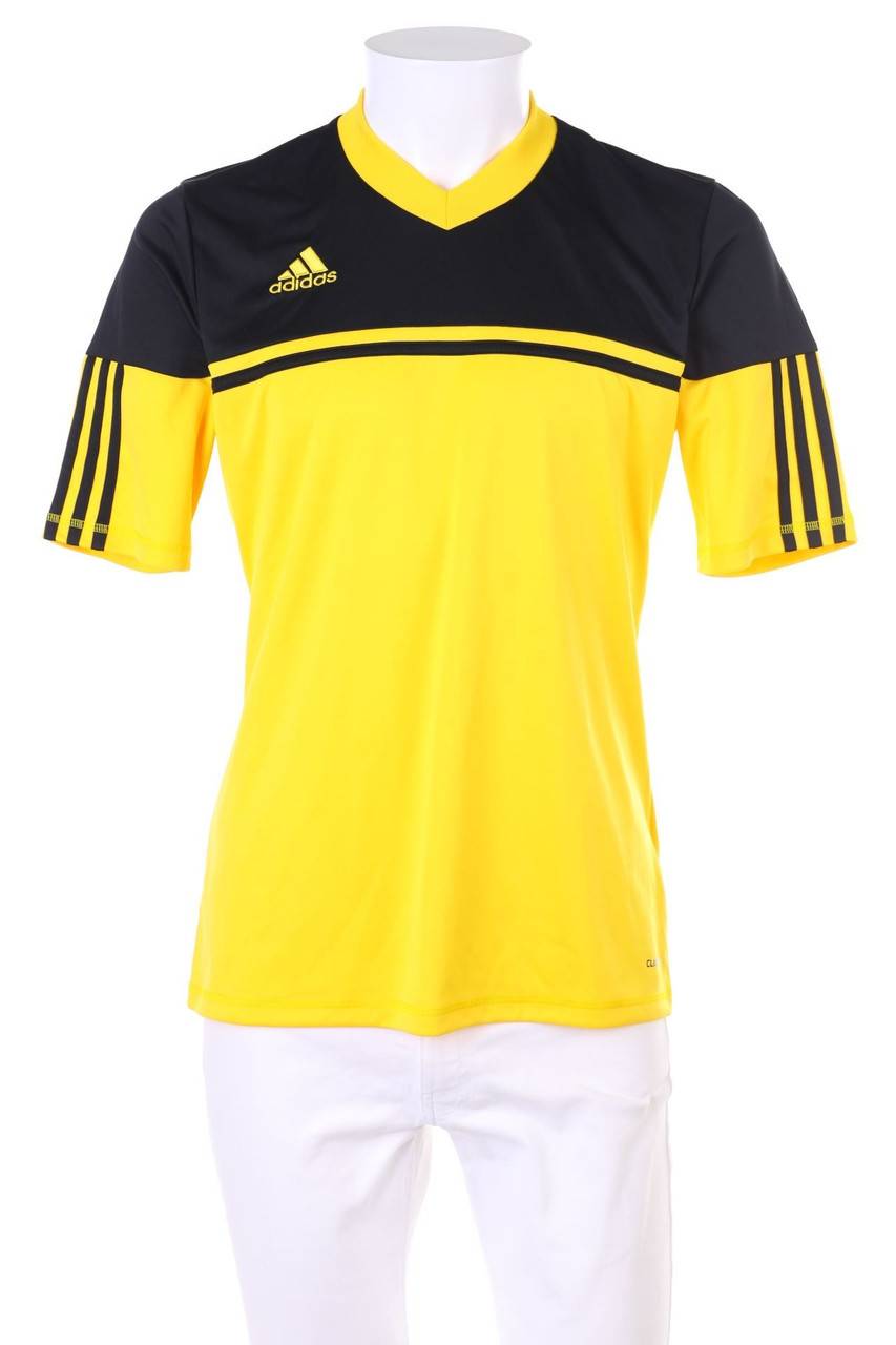 Carou adidas Two Tone-Sport-Shirt mit Logo-Stickerei