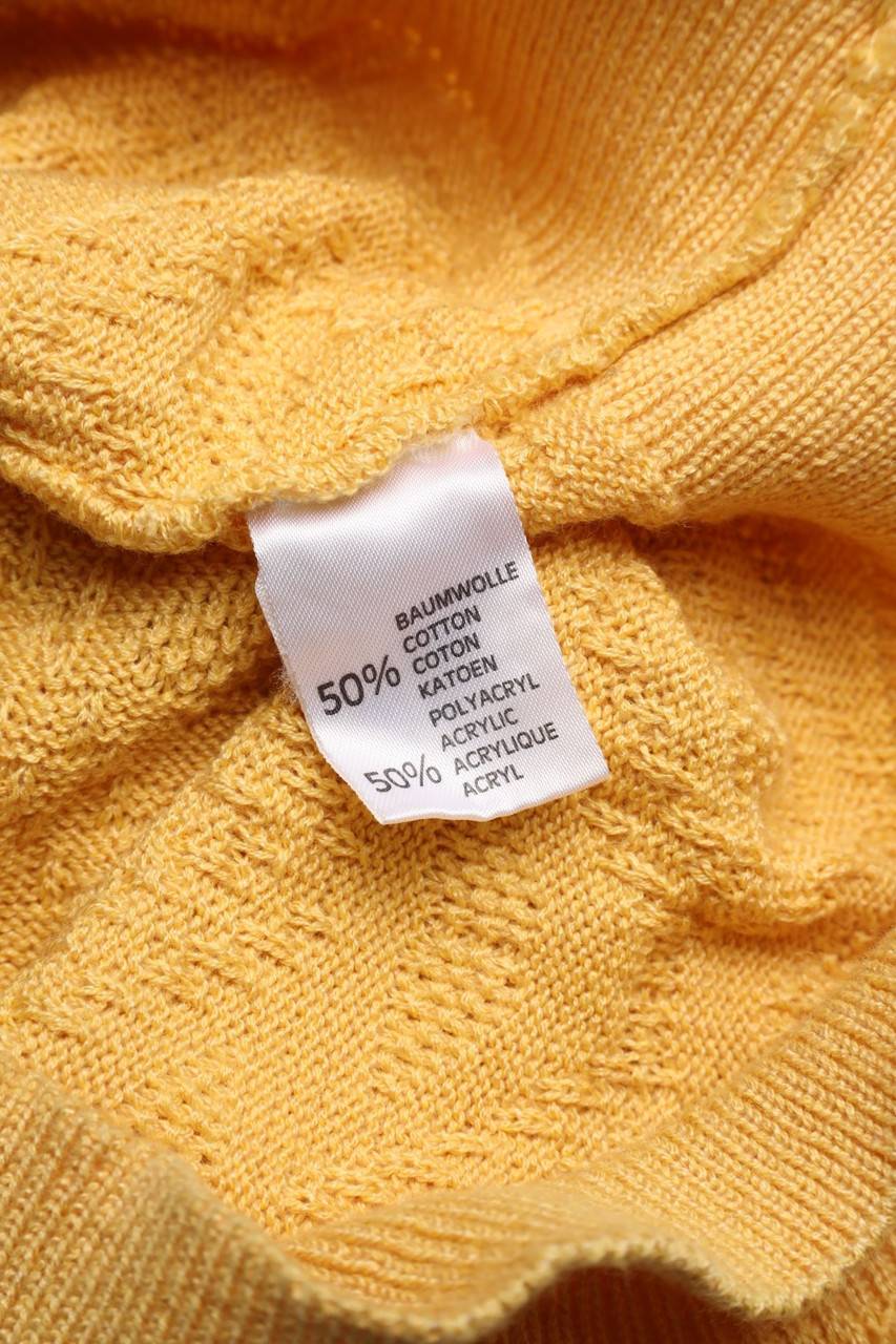 Carou Adler Qualität Vintage-V-Neck-Pullover Mit Muster