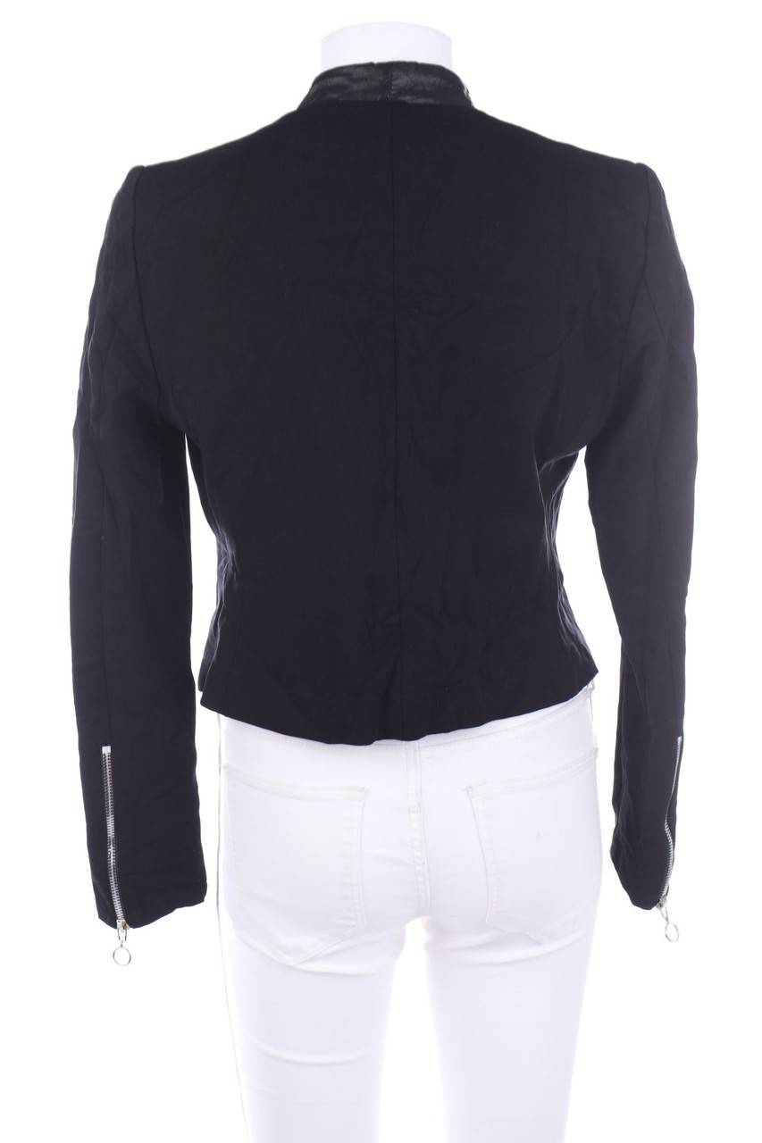 Carou ALAN RED Jacke Mit Kunstleder-Details Mit Nieten