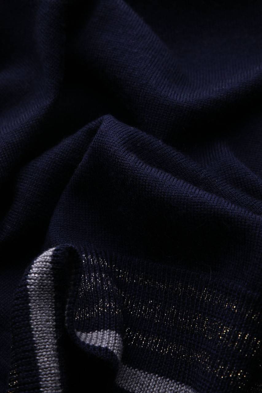 Carou Alberto Bini Strick-Pullover Aus Wolle Mit Streifen