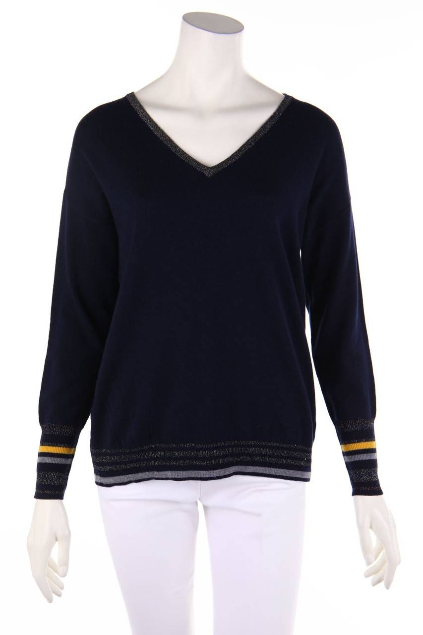 Carou alberto bini Strick-Pullover aus Wolle mit Streifen