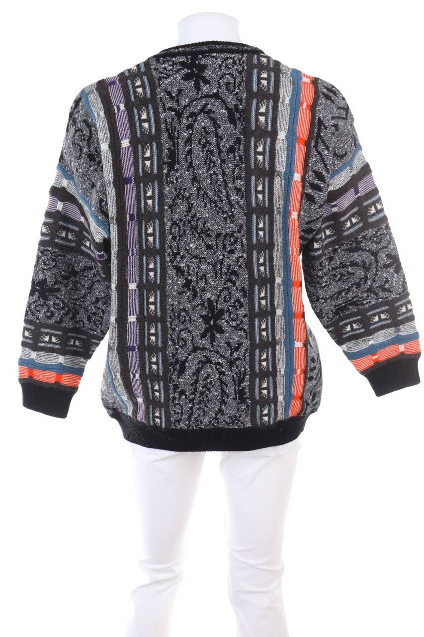 Carou Alessandro Magno Pullover Aus Alpaka-Mix Mit Muster