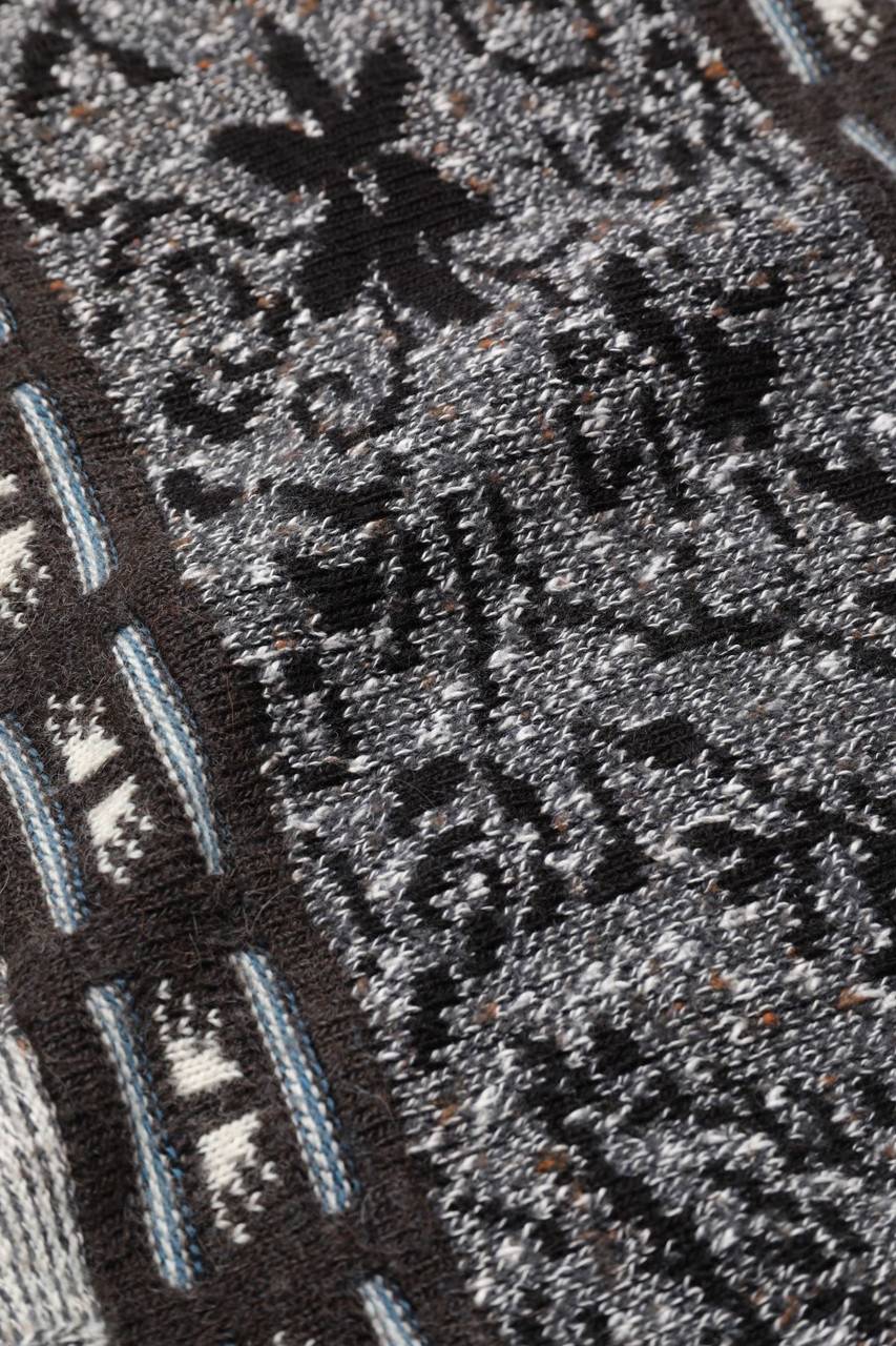 Carou Alessandro Magno Pullover Aus Alpaka-Mix Mit Muster