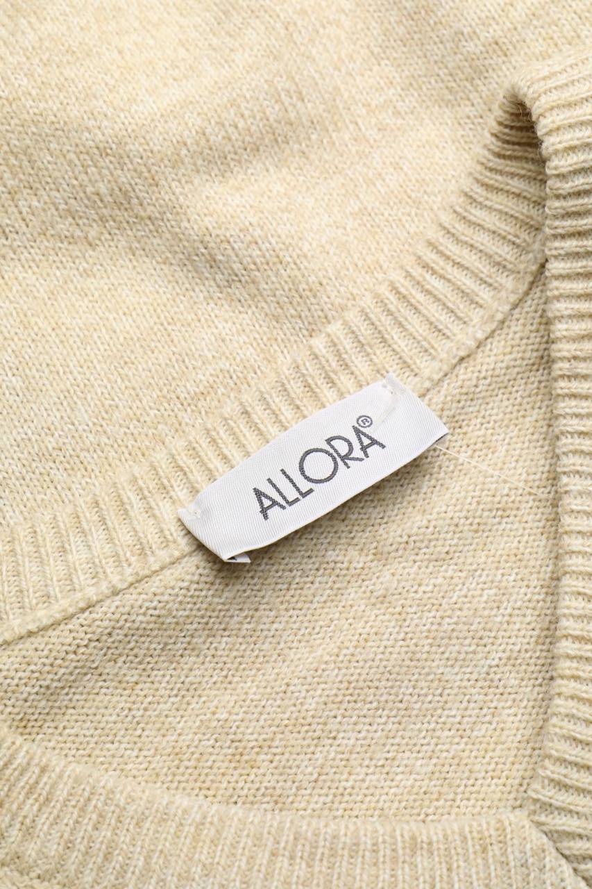 Carou ALLORA BY BOSCH TEXTIL V-Neck-Pullover Aus Woll-Mix