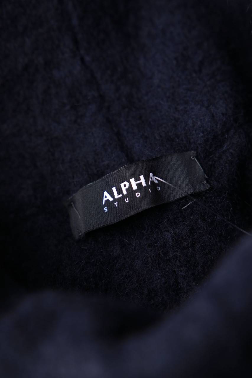 Carou ALPHA STUDIO Strick-Pullover Aus Woll-Mix Mit Mohair
