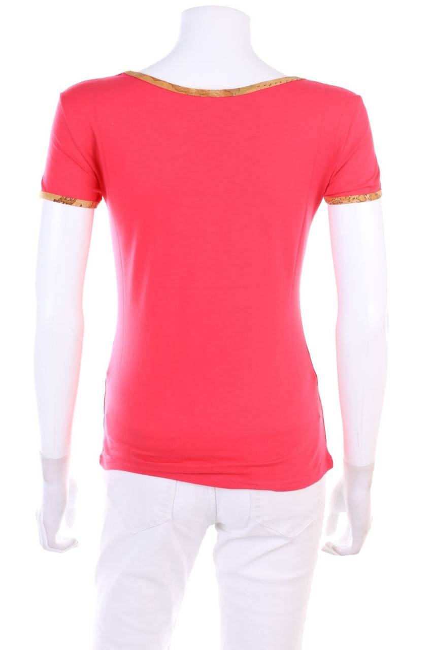 Carou ALVIERO MARTINI 1A CLASSE BEACHSTYLE Kurzarm-Shirt Mit Logo-Print