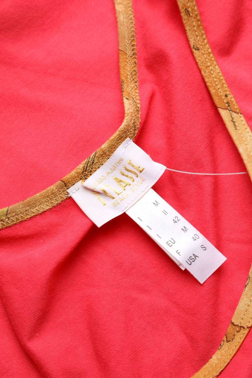 Carou ALVIERO MARTINI 1A CLASSE BEACHSTYLE Kurzarm-Shirt Mit Logo-Print