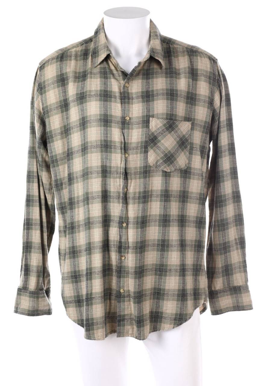 Carou American Apparel Flanell-Hemd mit Karo-Muster