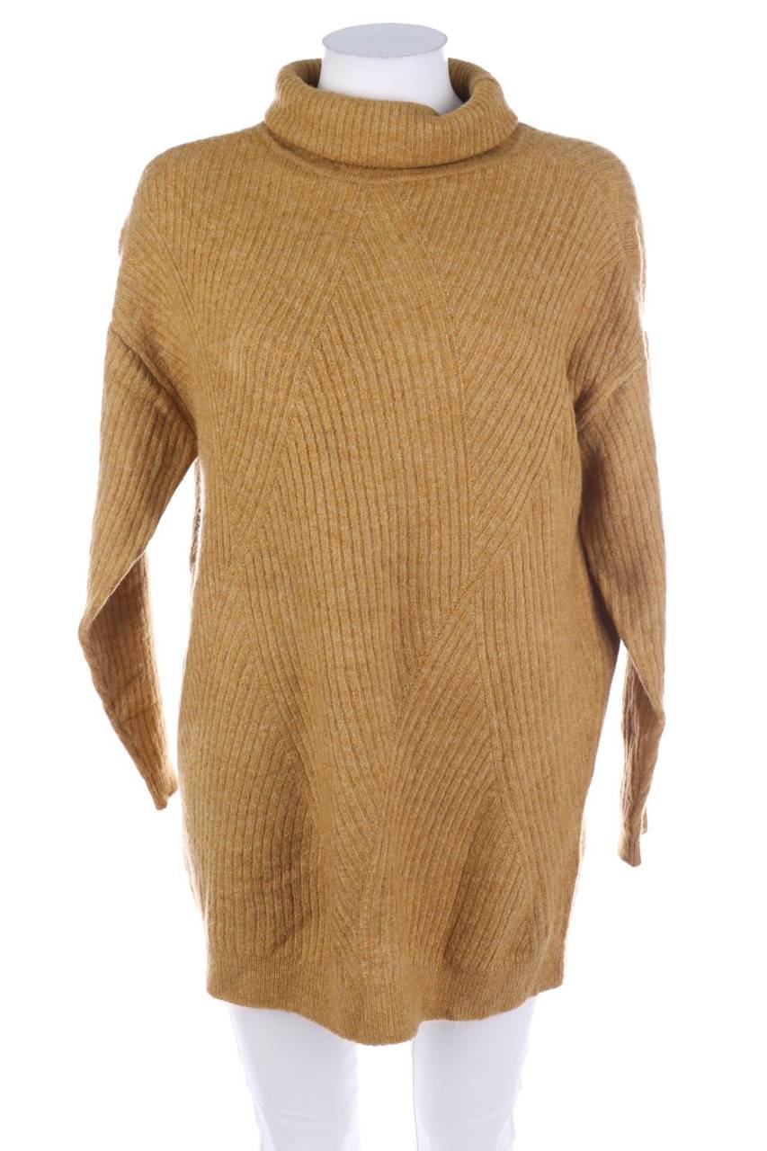 Carou AMISU Oversize-Strick-Pullover mit Rollkragen
