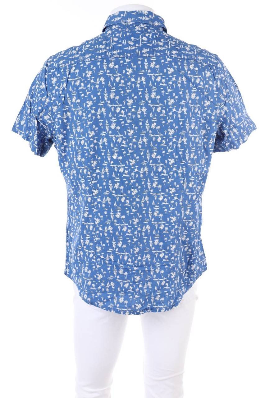 Carou Angelo Litrico C&A Print-Kurzarm-Hemd Aus Baumwolle